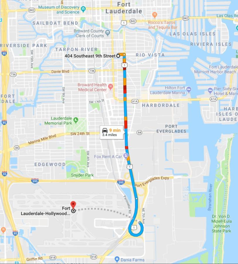 Lunasea Apt Downtown Airport-Cruise Fort Lauderdale Eksteriør bilde